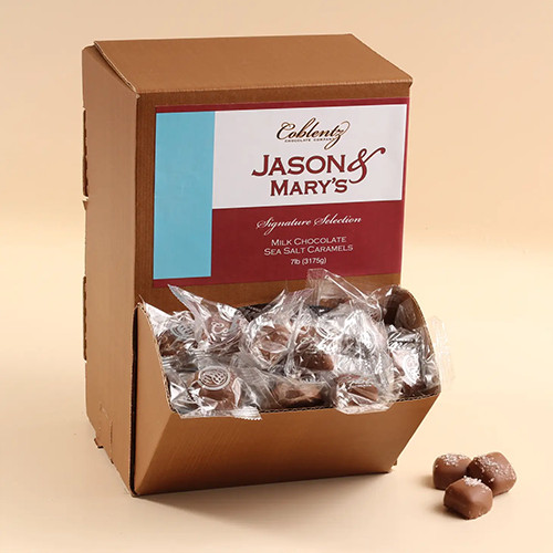 Milk Chocolate Sea Salt Caramels