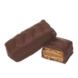 Creamy peanut butter sandwiched between 2 graham crackers and covered in creamy milk chocolate.