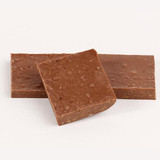 Milk chocolate infused with bits of toffee and real honey.